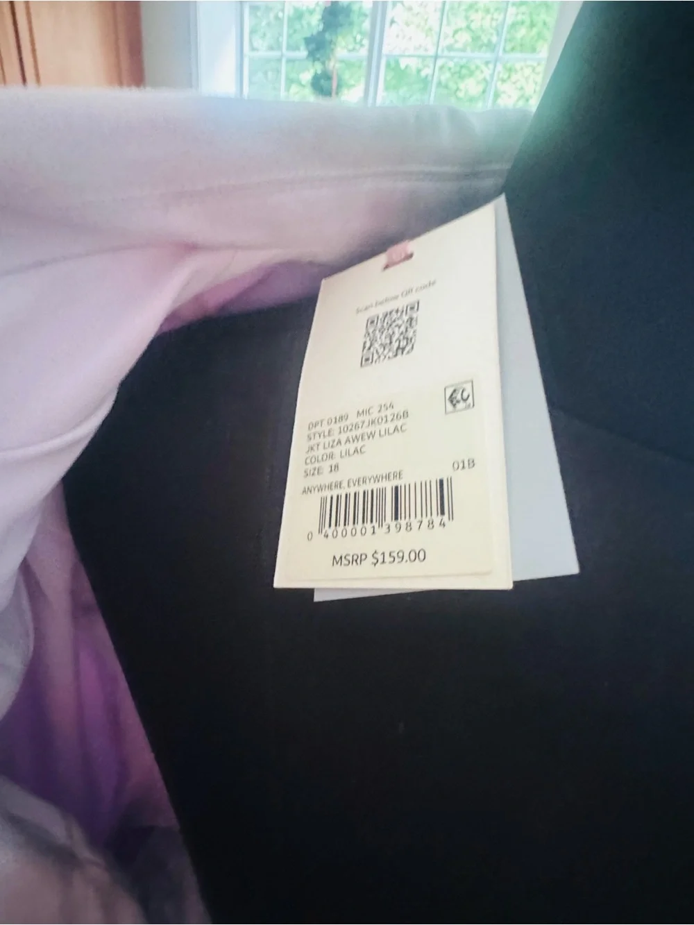 Elie Tahari elegant lavender